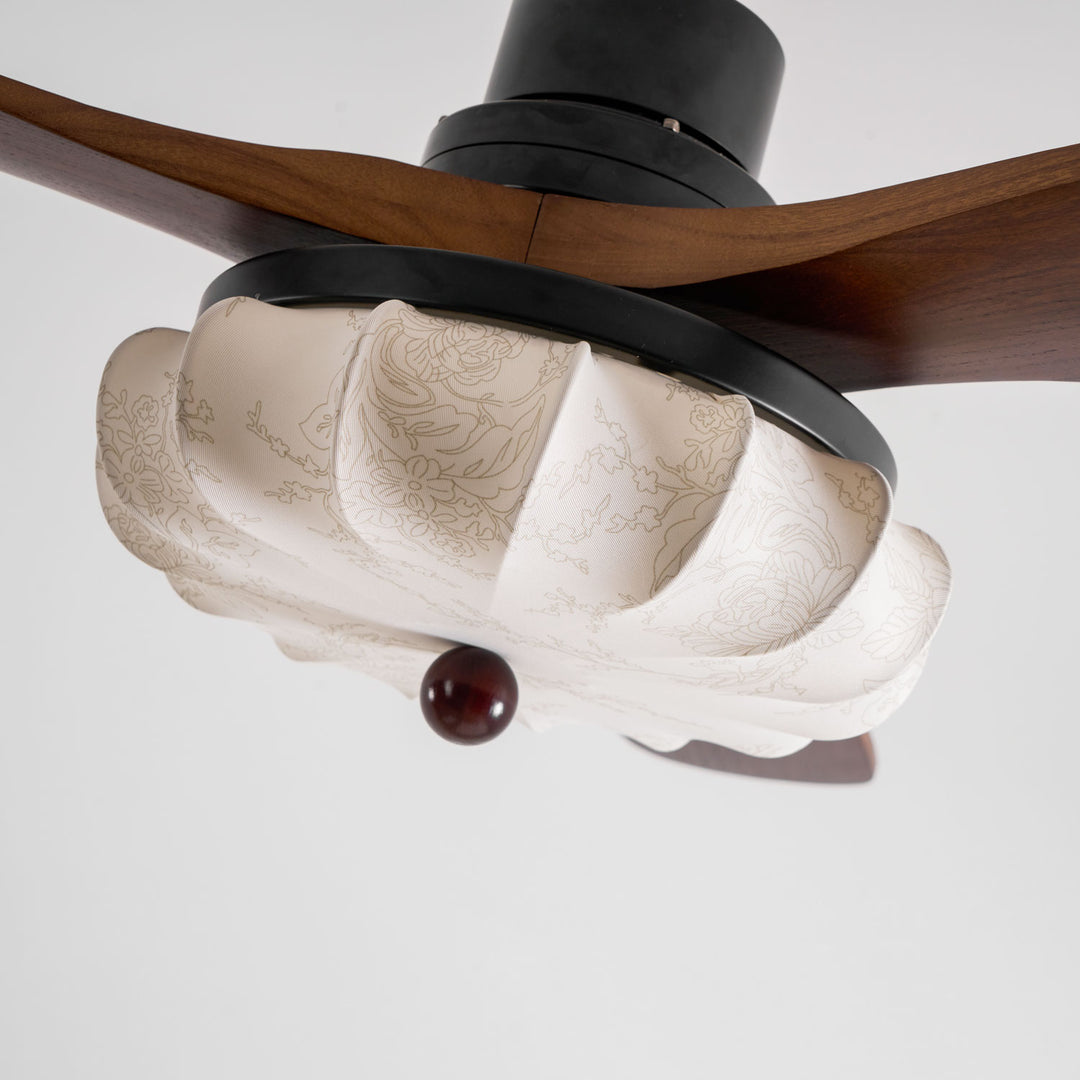 Lotus Bloom Ceiling Fan Light - Vakkerlight