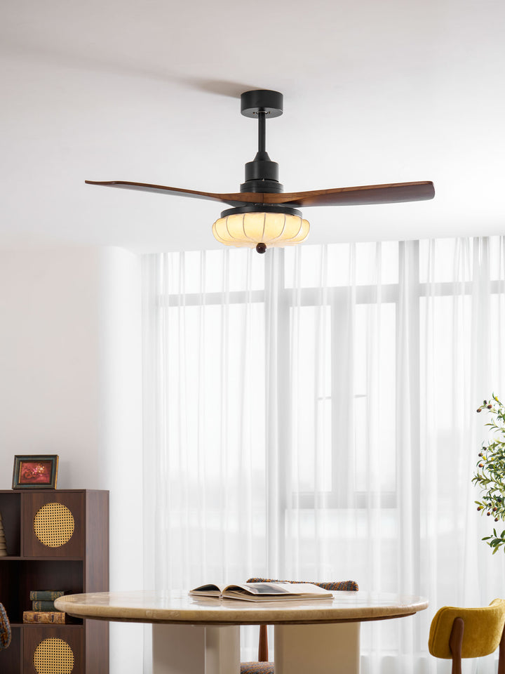 Lotus Bloom Ceiling Fan Light - Vakkerlight