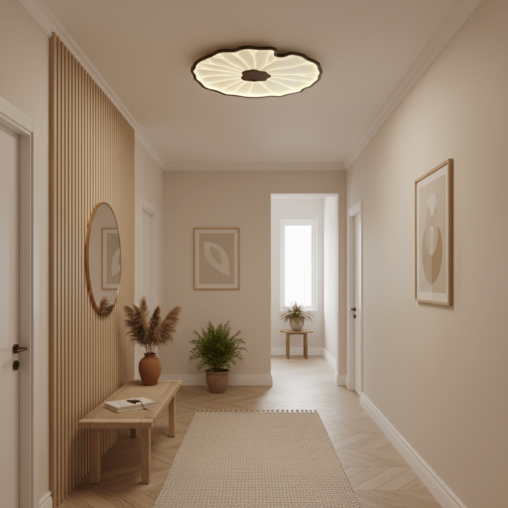 Lotus Leaf Acrylic Ceiling Lamp - Vakkerlight