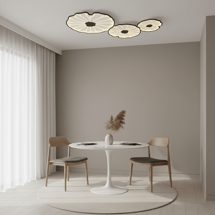 Lotus Leaf Acrylic Ceiling Lamp - Vakkerlight