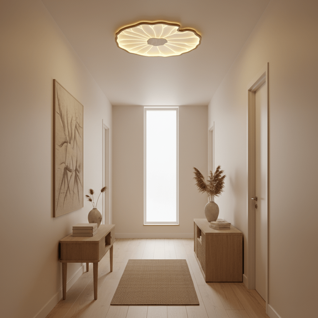 Lotus Leaf Acrylic Ceiling Lamp - Vakkerlight