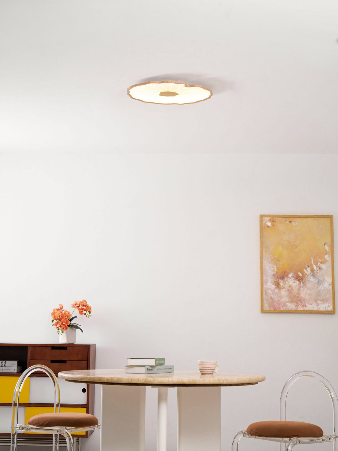 Lotus Leaf Acrylic Ceiling Lamp - Vakkerlight