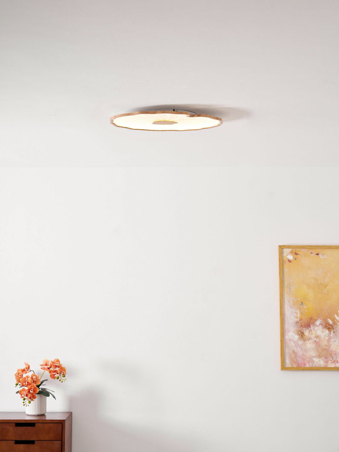 Lotus Leaf Acrylic Ceiling Lamp - Vakkerlight