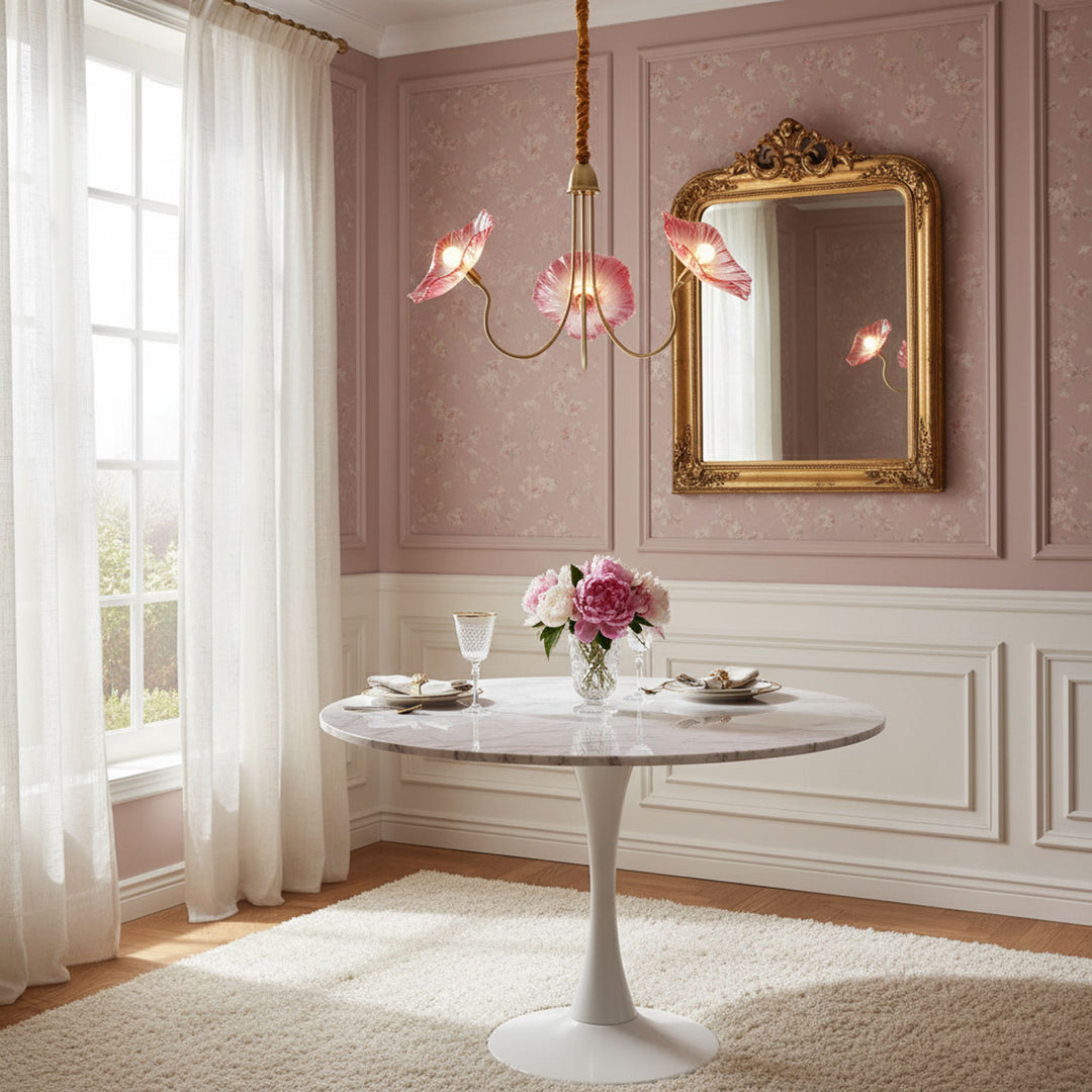 Lotus Leaf Glass Chandelier - Vakkerlight