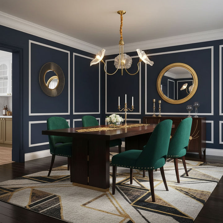 Lotus Leaf Glass Chandelier - Vakkerlight