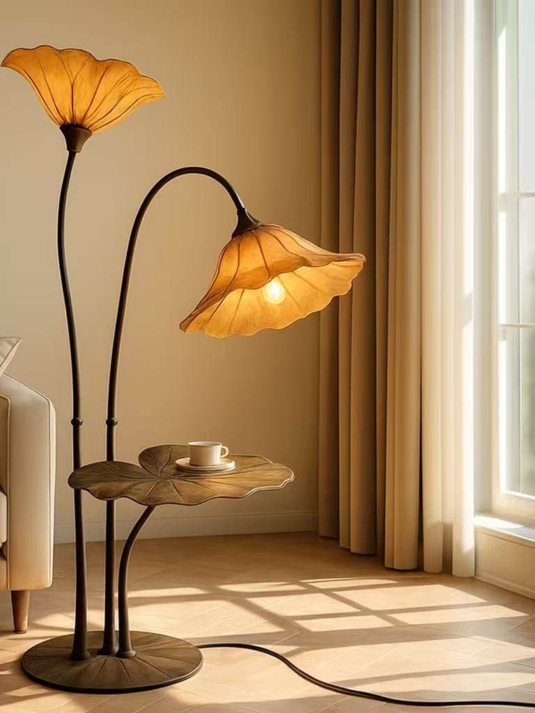 Lotus Bloom Floor Lamp - Vakkerlight