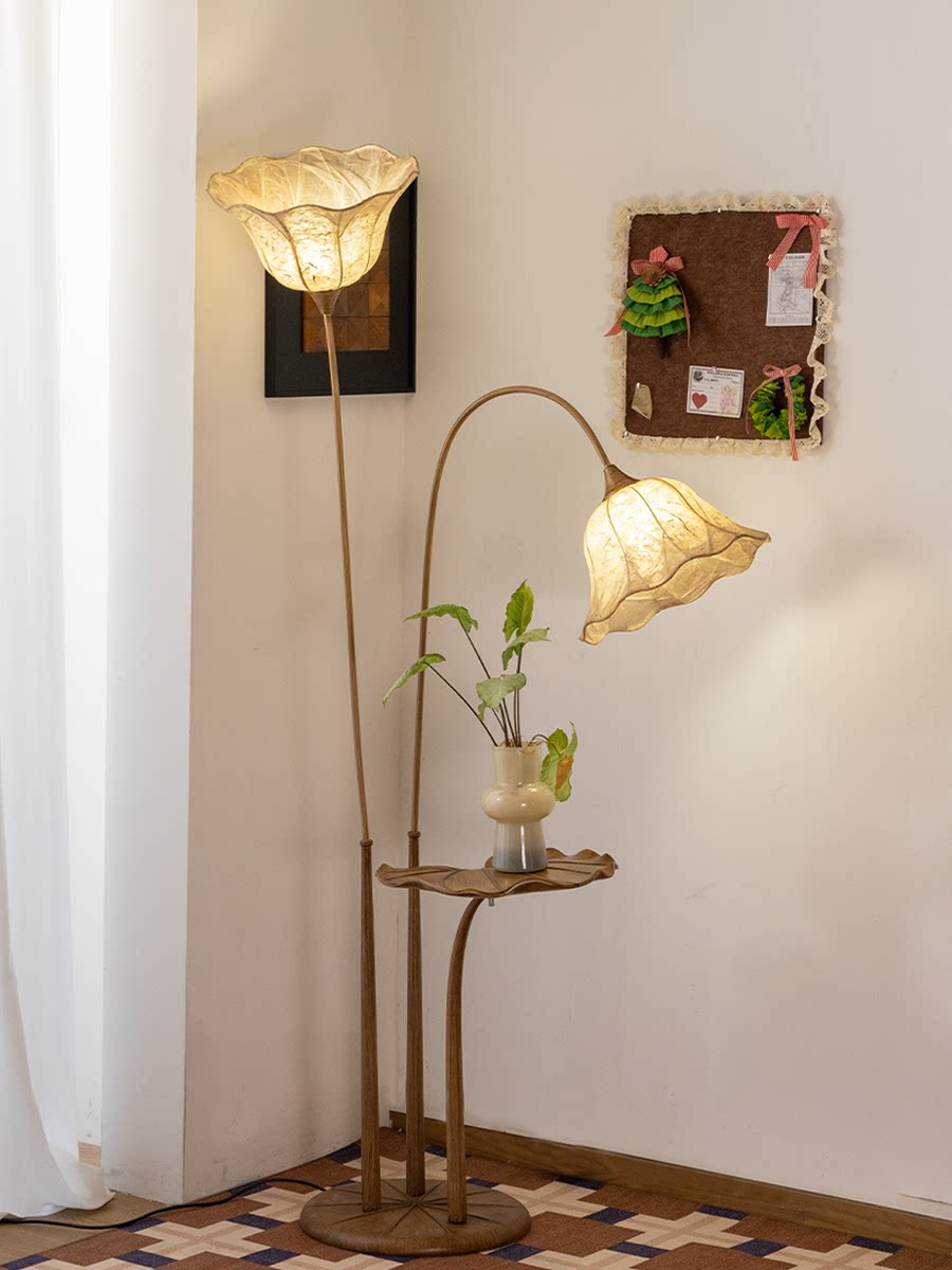 Lotus Bloom Floor Lamp - Vakkerlight