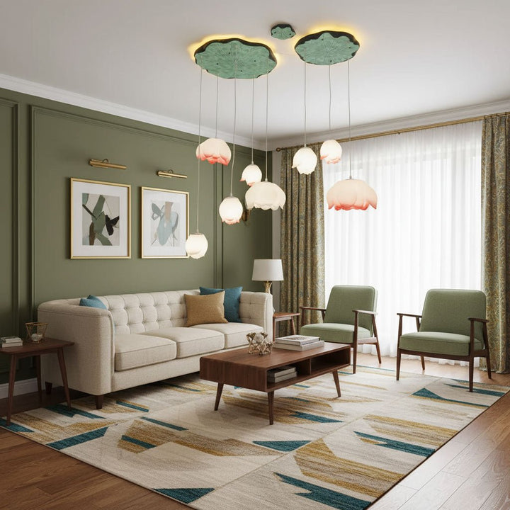 Lotus Chandelier - Vakkerlight