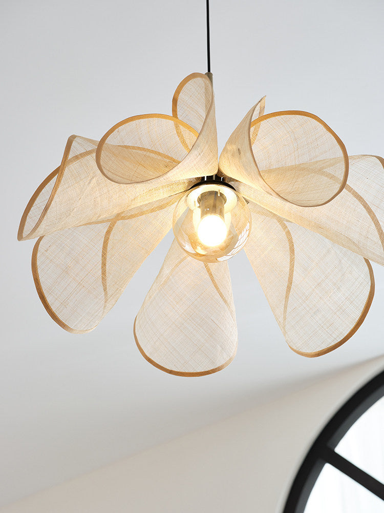 Lotus Fiber Pendant Lamp