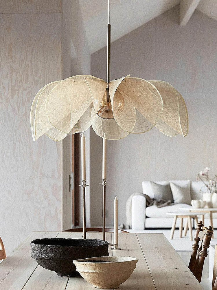 Lotus Fiber Pendant Lamp