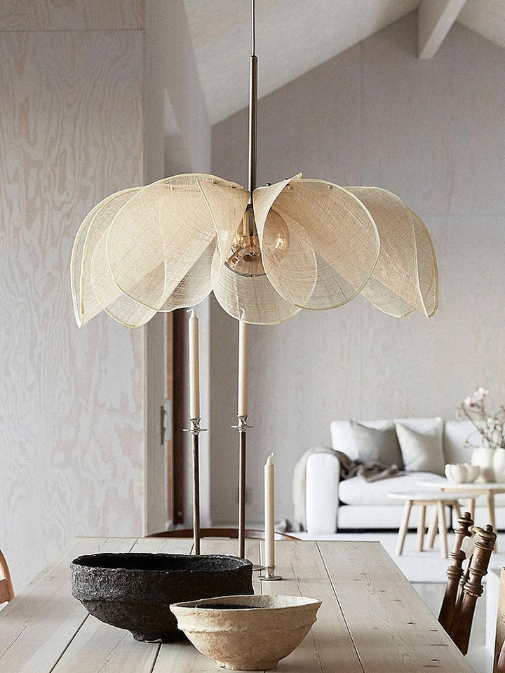 Lotus Fiber Pendant Lamp