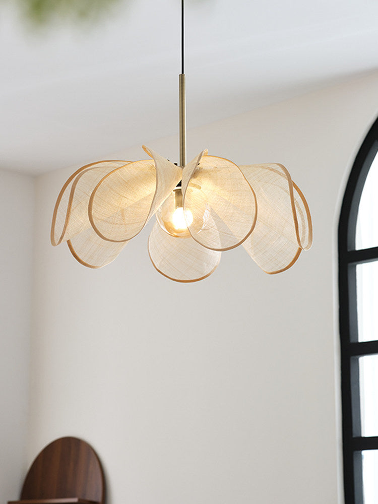 Lotus Fiber Pendant Lamp