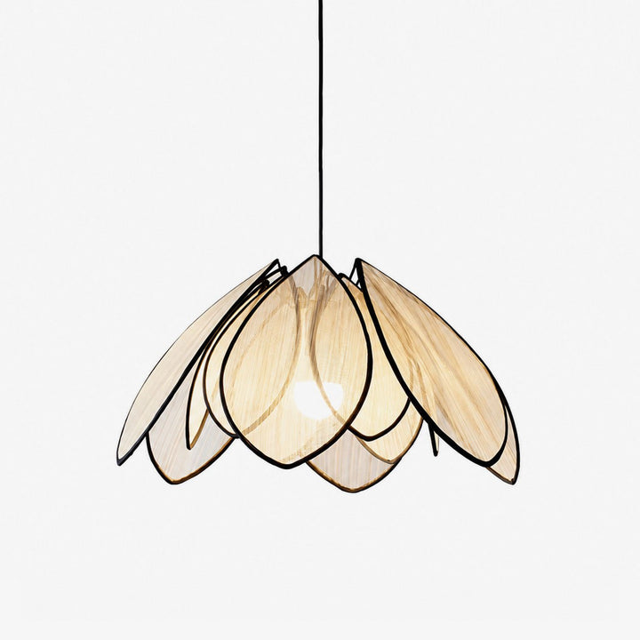Lotus Petal Plant Fiber Pendant Lamp - Vakkerlight