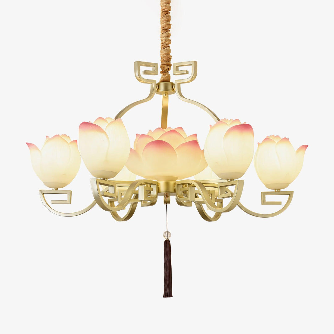 Lotus Bloom Chandelier - Vakkerlight