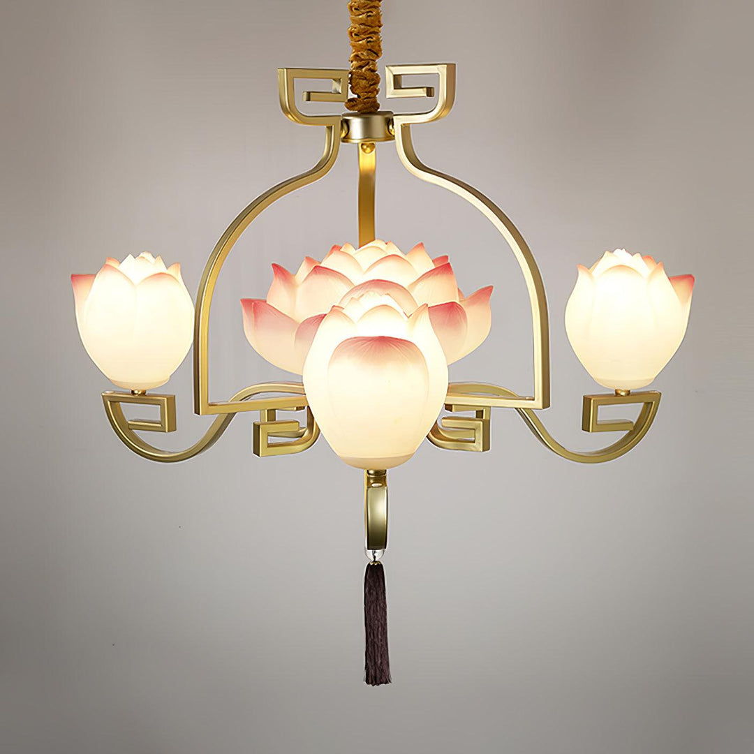 Lotus Bloom Chandelier - Vakkerlight