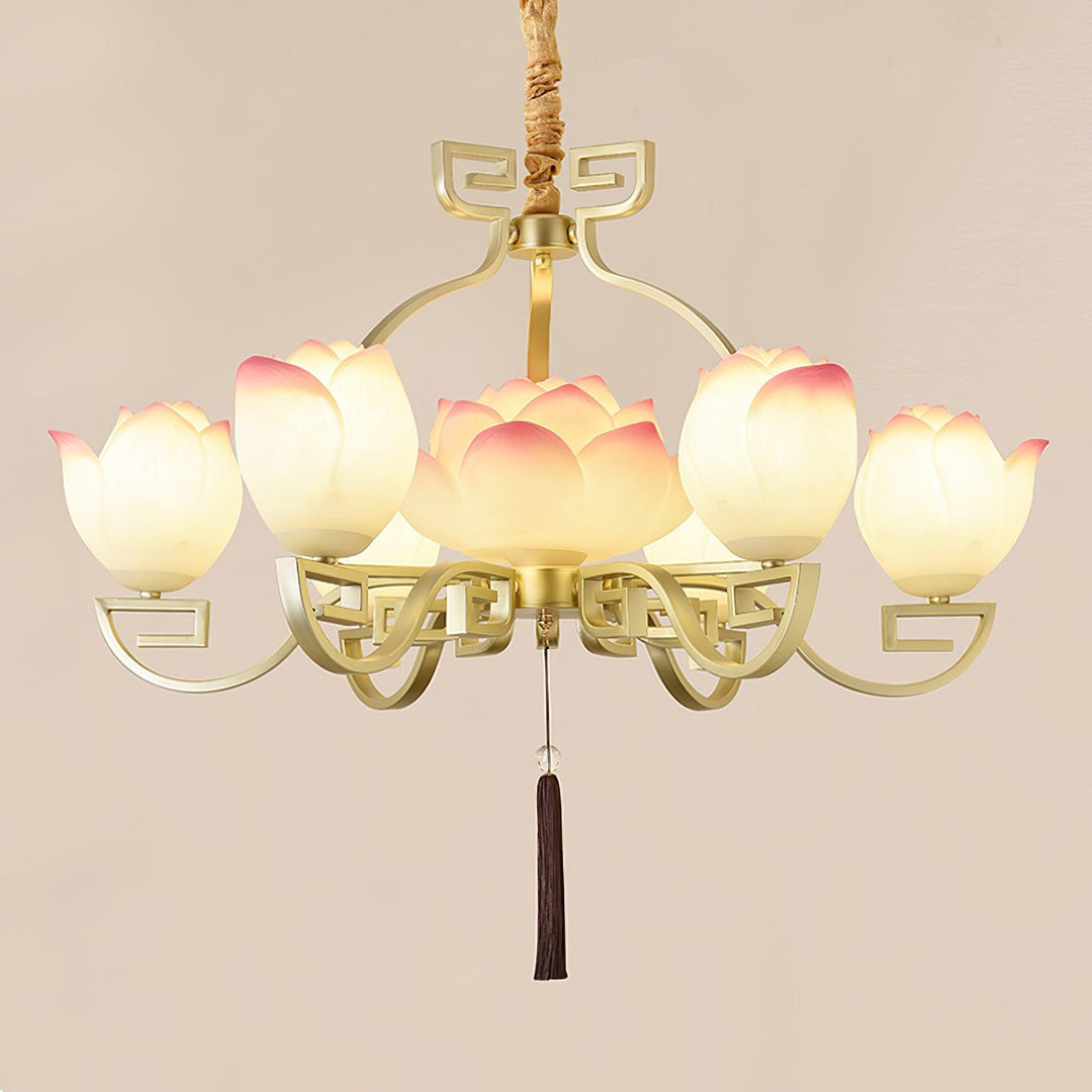 Lotus Bloom Chandelier - Vakkerlight