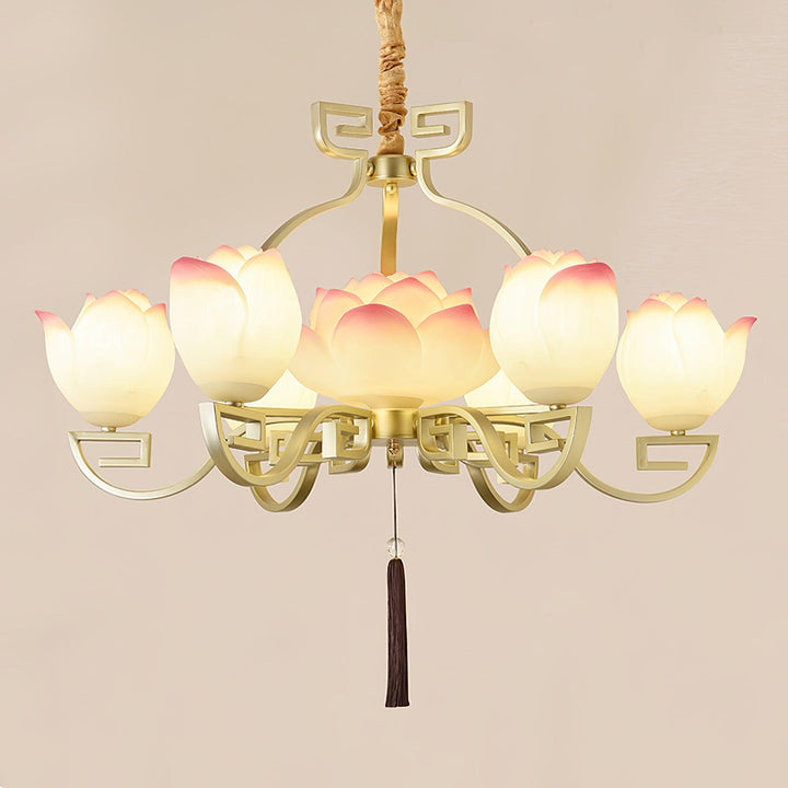 Lotus Bloom Chandelier - Vakkerlight