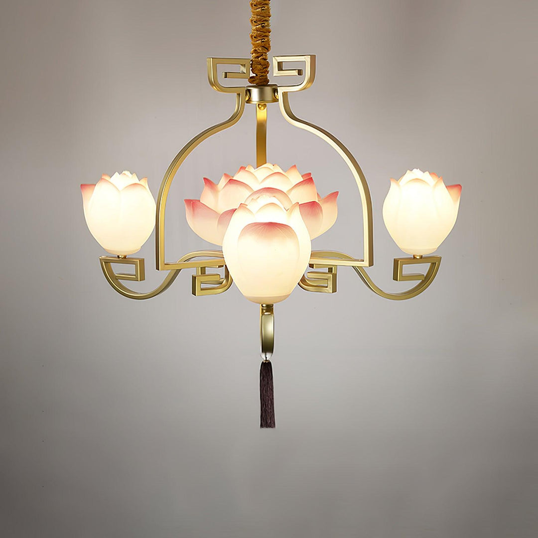 Lotus Bloom Chandelier - Vakkerlight