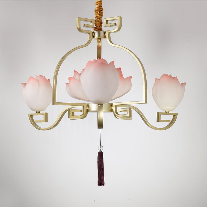 Lotus Bloom Chandelier - Vakkerlight