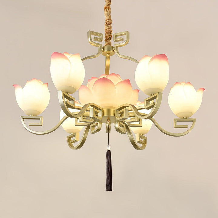 Lotus Bloom Chandelier - Vakkerlight