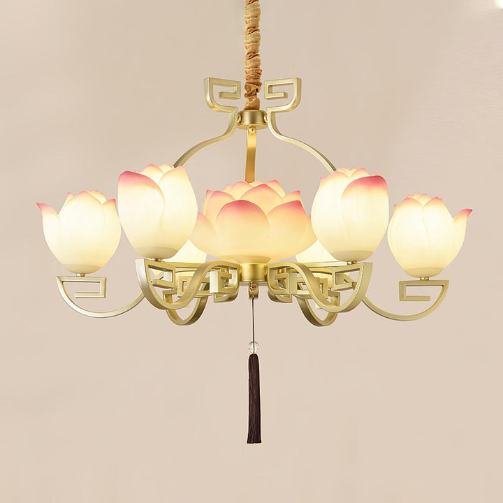 Lotus Bloom Chandelier - Vakkerlight