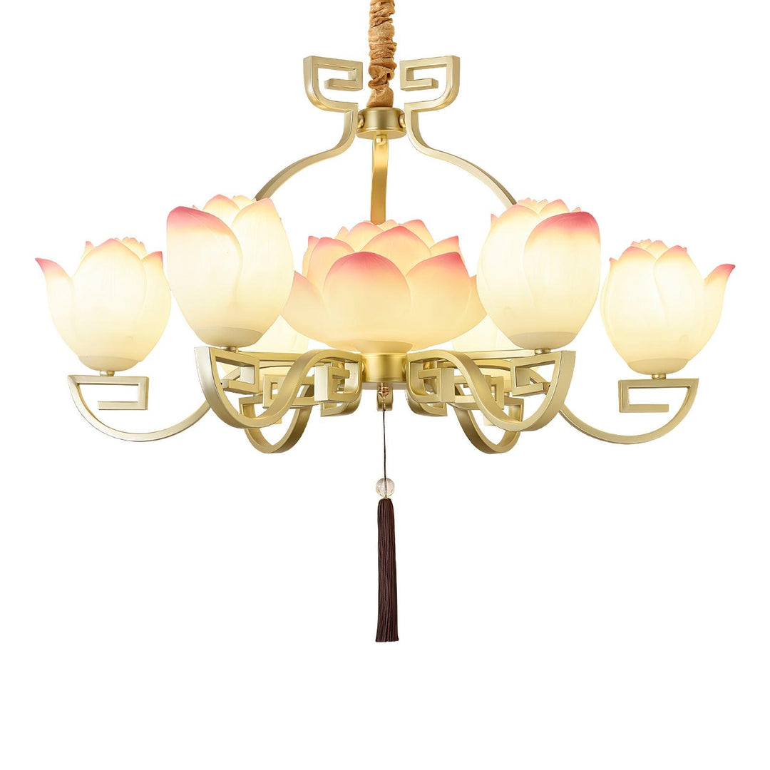 Lotus Bloom Chandelier - Vakkerlight