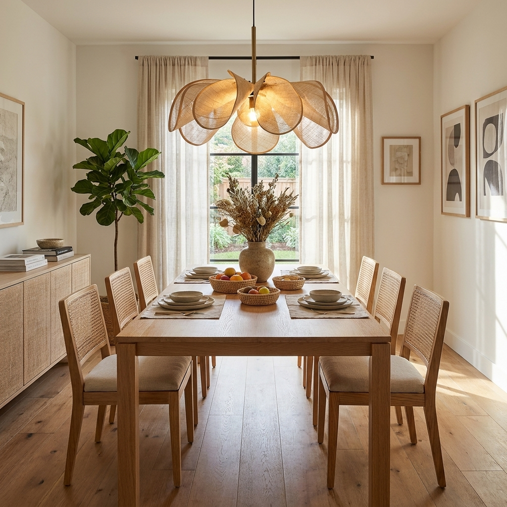 Lotus Fiber Pendant Lamp