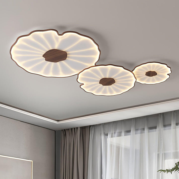 Lotus Leaf Acrylic Ceiling Lamp - Vakkerlight