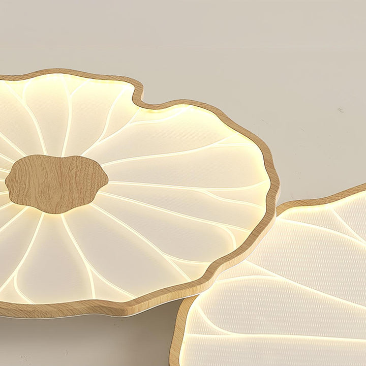 Lotus Leaf Acrylic Ceiling Lamp - Vakkerlight