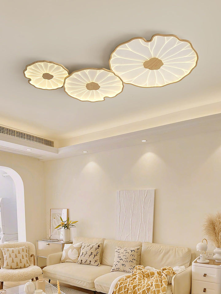 Lotus Leaf Acrylic Ceiling Lamp - Vakkerlight