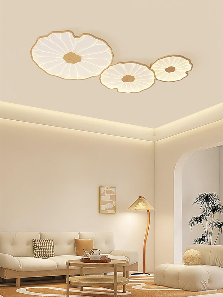 Lotus Leaf Acrylic Ceiling Lamp - Vakkerlight