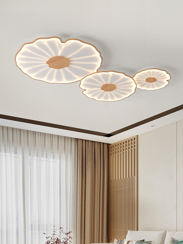 Lotus Leaf Acrylic Ceiling Lamp - Vakkerlight