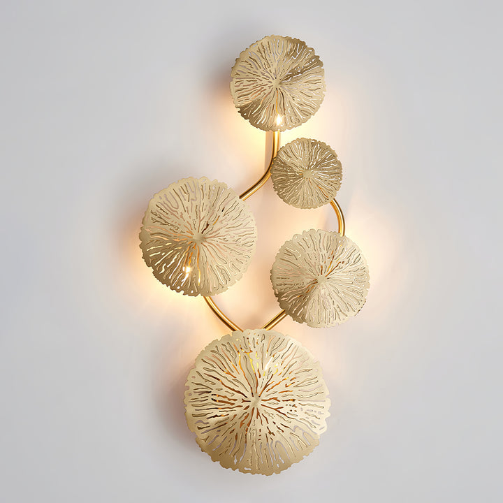 Lotus Leaf Wall Sconce