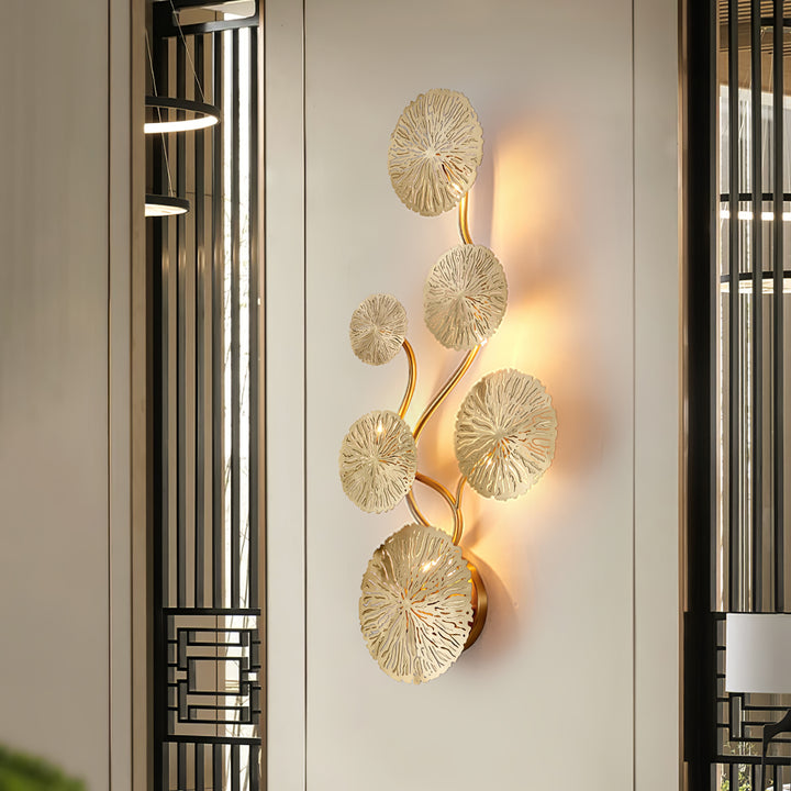 Lotus Leaf Wall Sconce