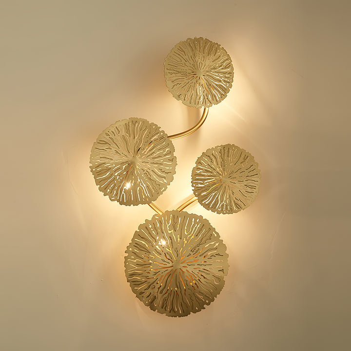 Lotus Leaf Wall Sconce