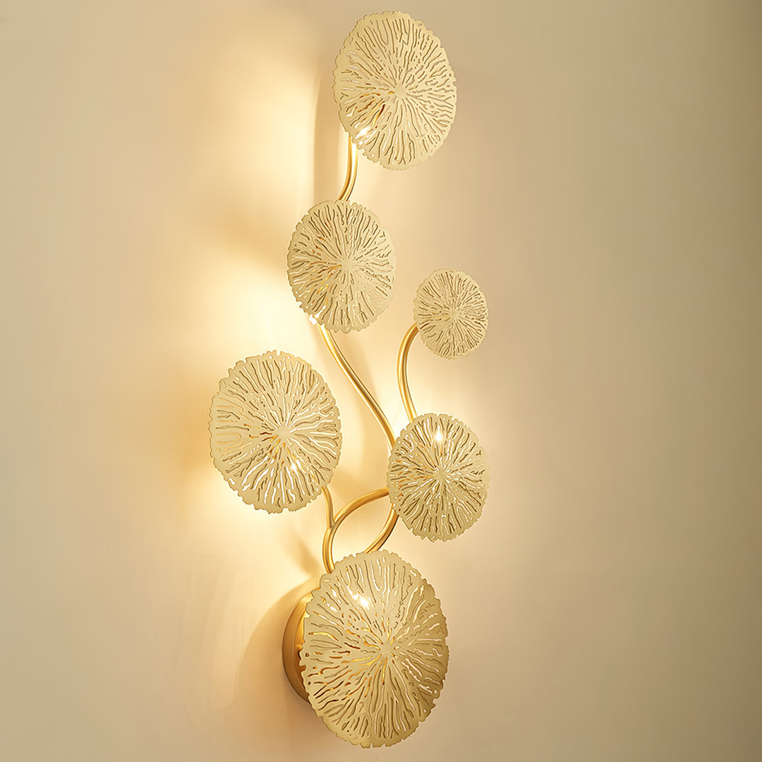 Lotus Leaf Wall Sconce