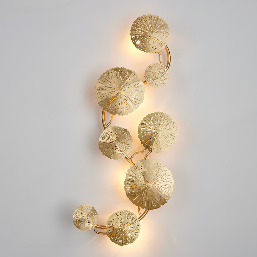 Lotus Leaf Wall Sconce