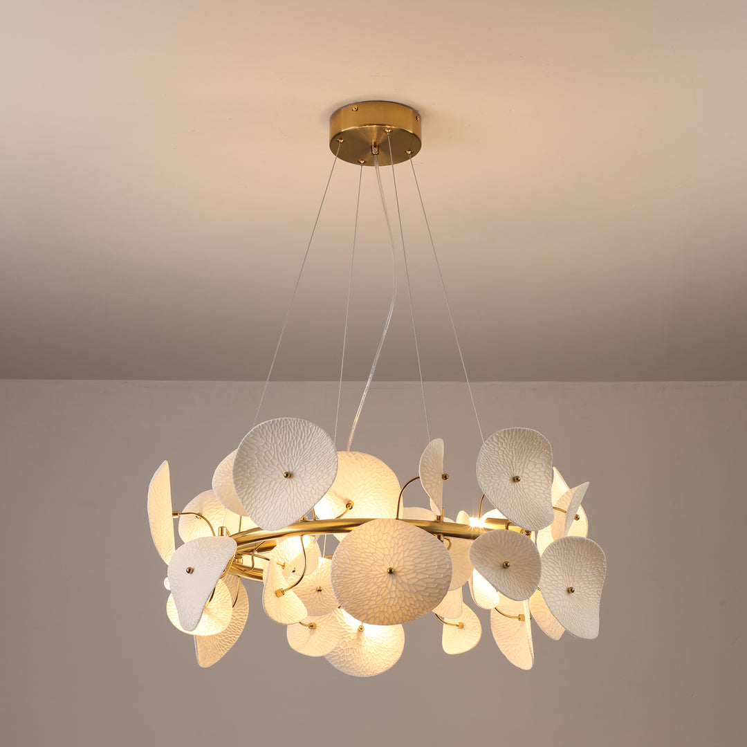 Lotus Petal Chandelier