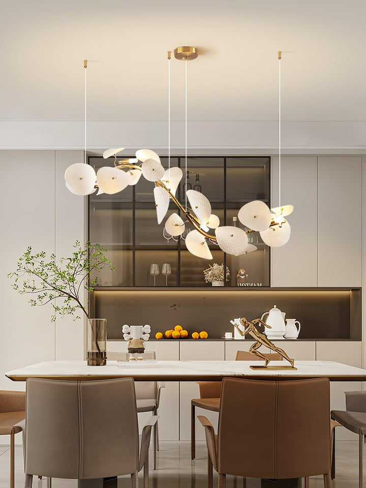 Lotus Petal Chandelier - Vakkerlight