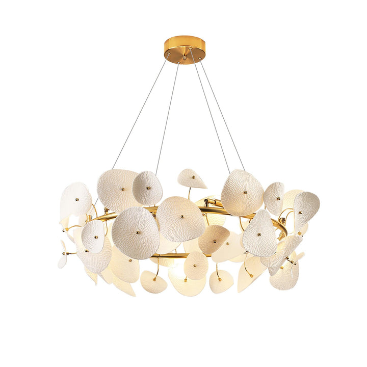 Lotus Petal Chandelier - Vakkerlight