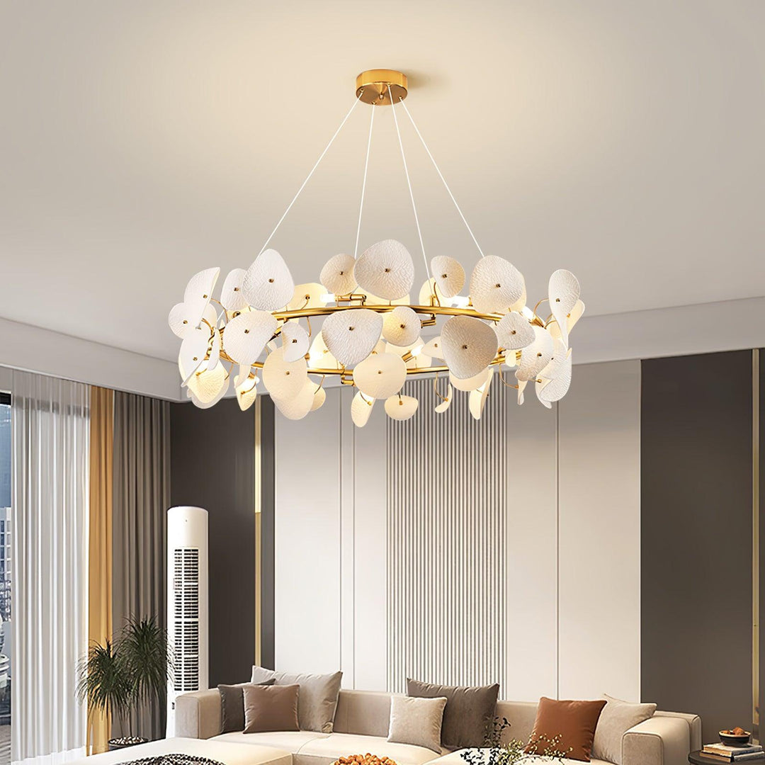 Lotus Petal Chandelier - Vakkerlight