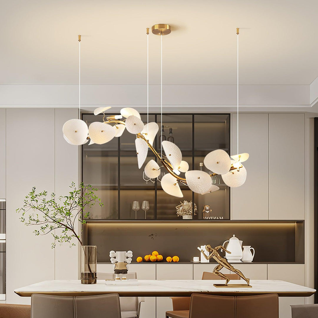 Lotus Petal Chandelier - Vakkerlight