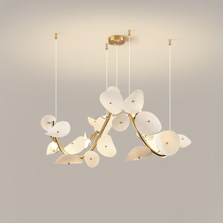 Lotus Petal Chandelier - Vakkerlight