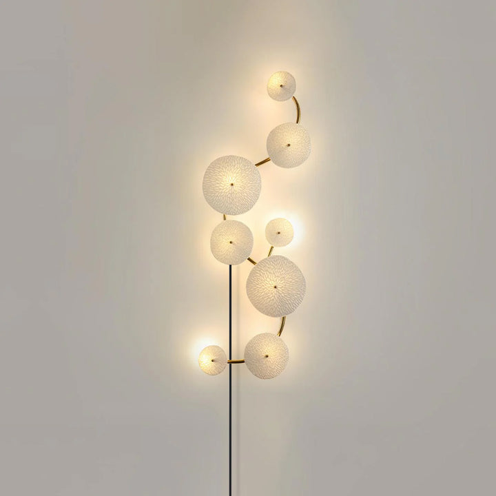 Lotus Petal Plug-in Wall Lamp