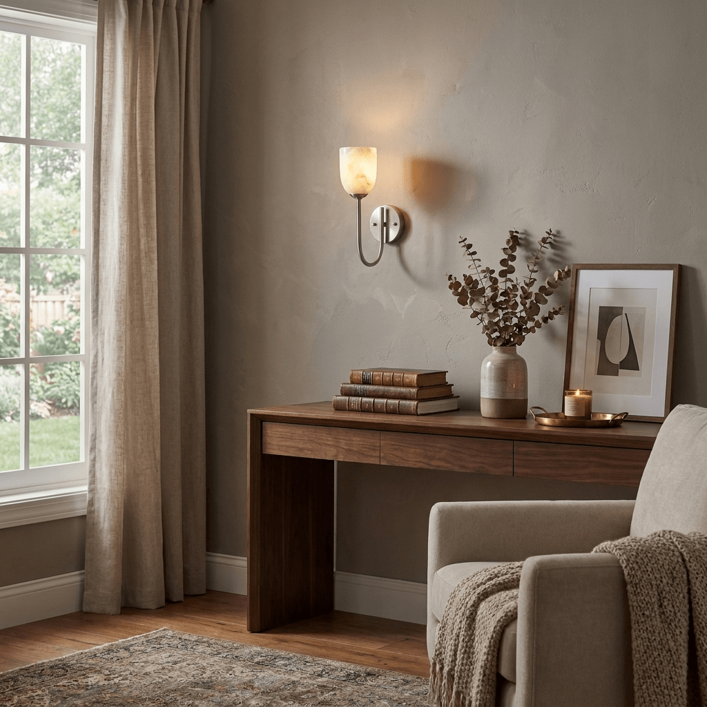 Lowell Alabaster Wall Sconce - Vakkerlight