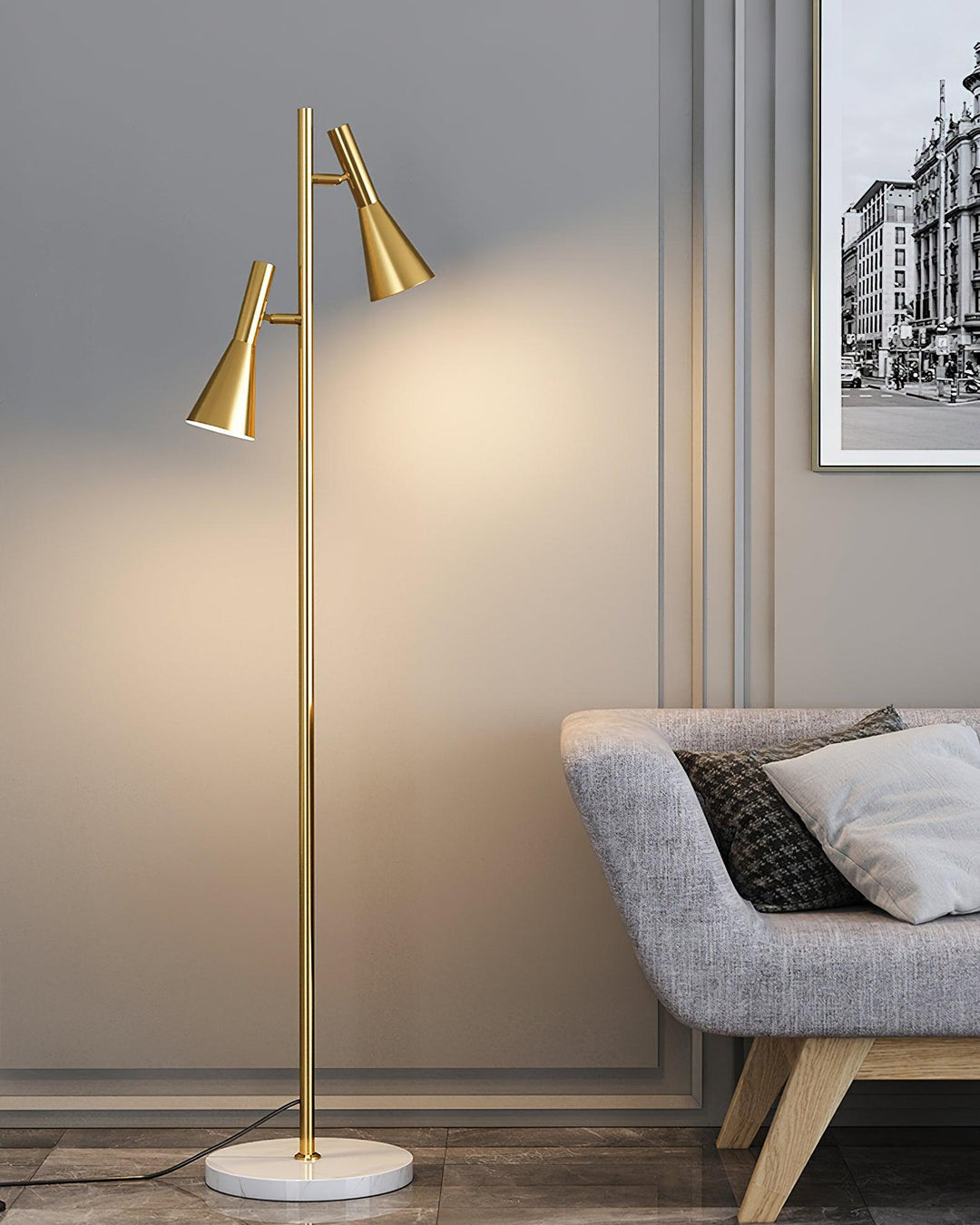 Lron Mouth Floor Lamp - Vakkerlight