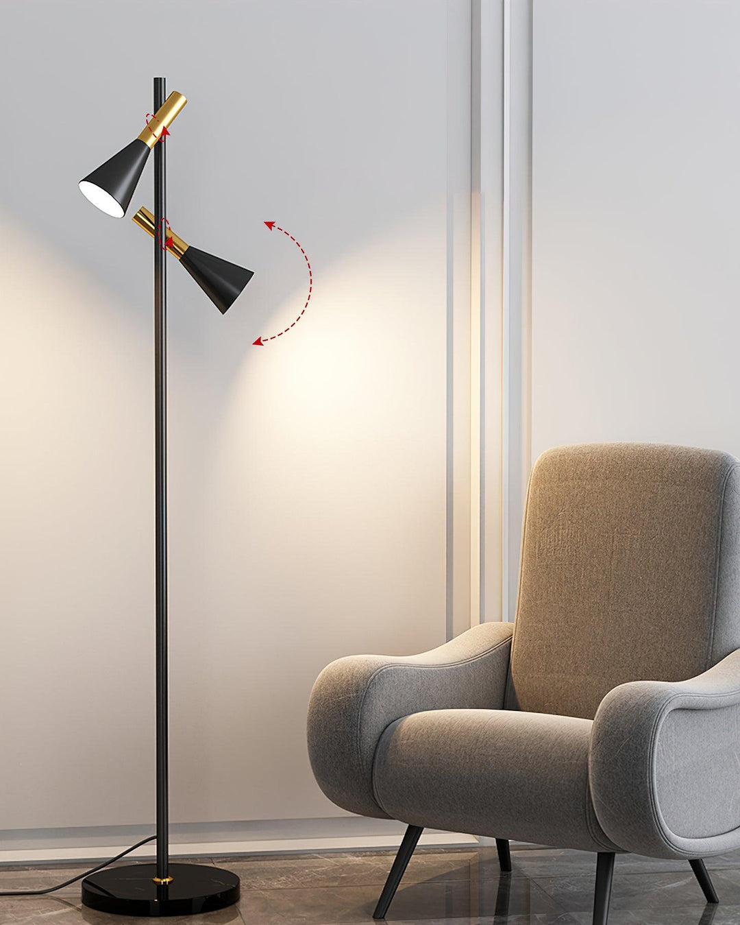 Lron Mouth Floor Lamp - Vakkerlight