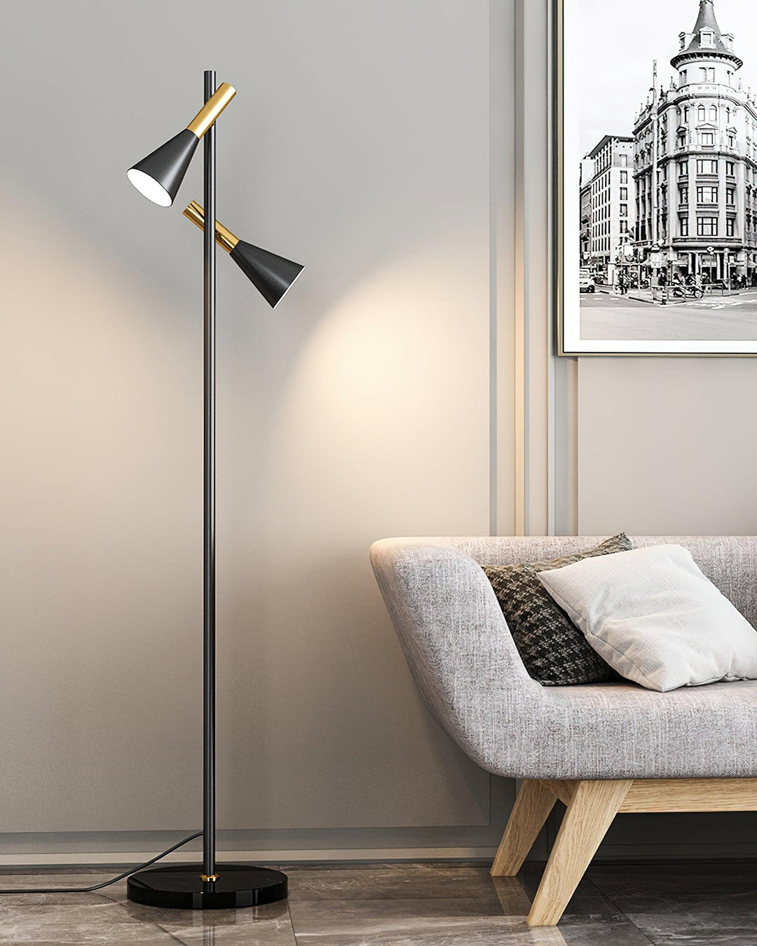 Lron Mouth Floor Lamp - Vakkerlight