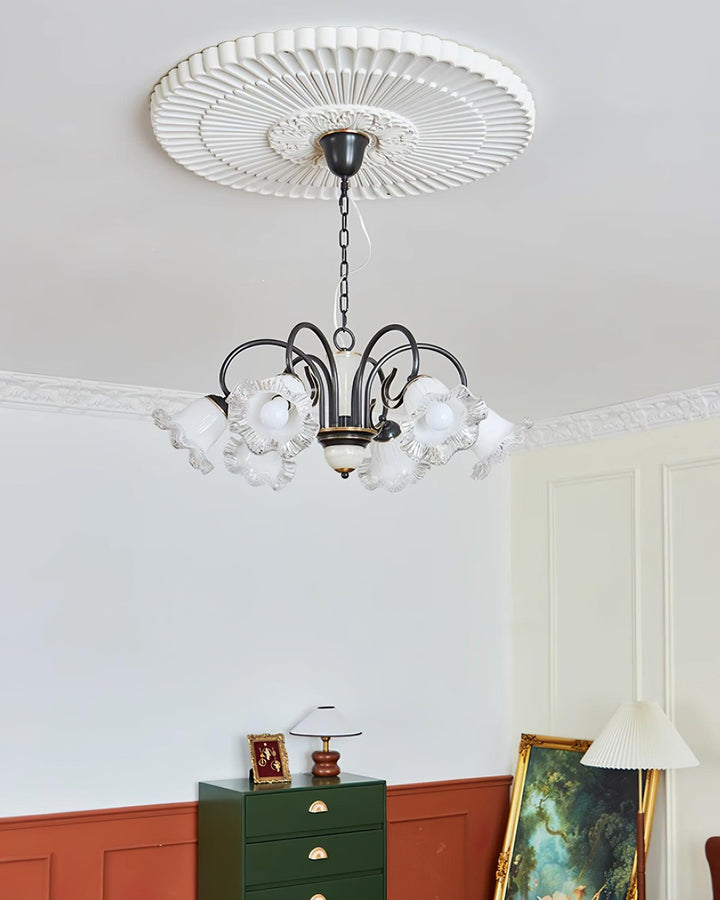 Luce Black Chandelier - Vakkerlight