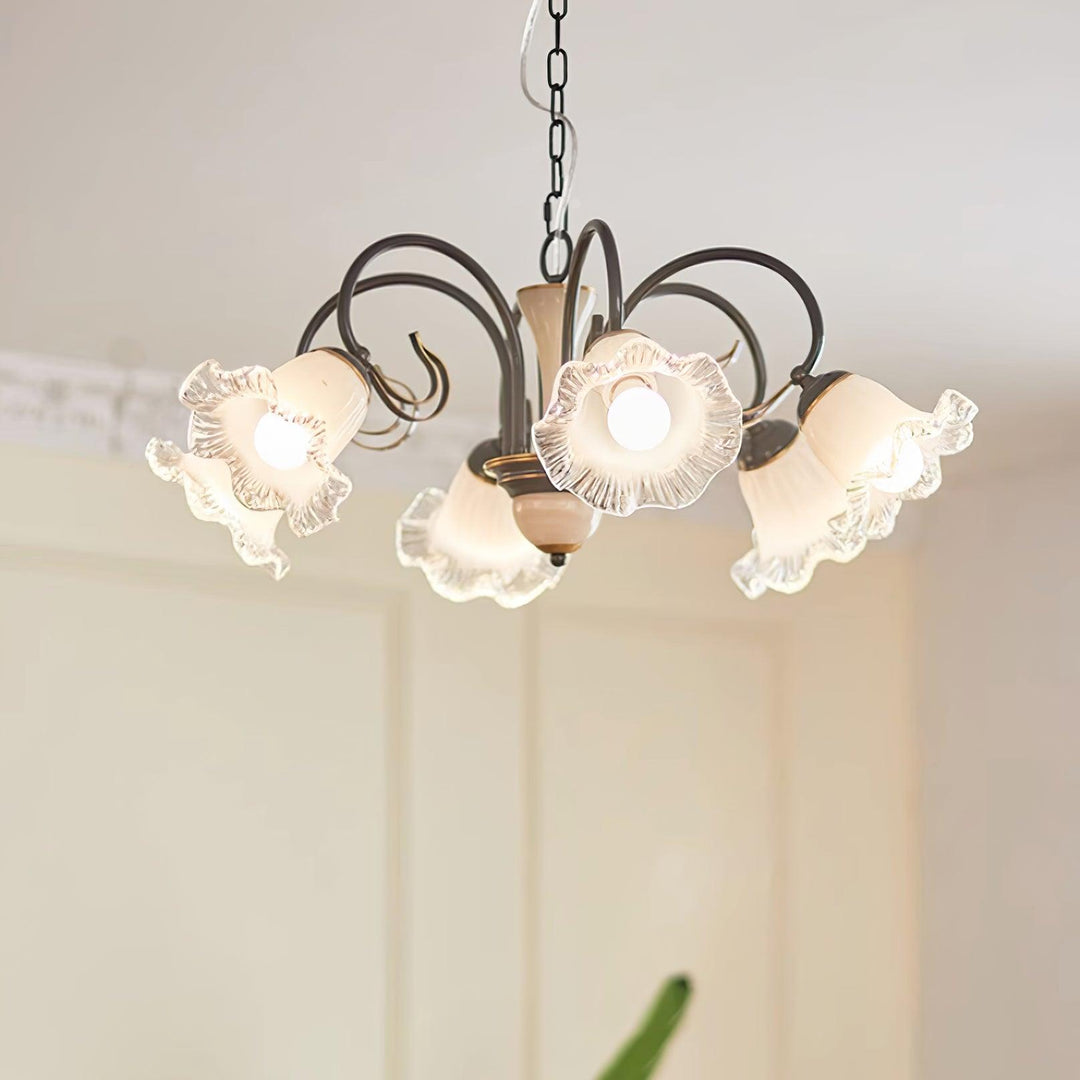 Luce Black Chandelier - Vakkerlight